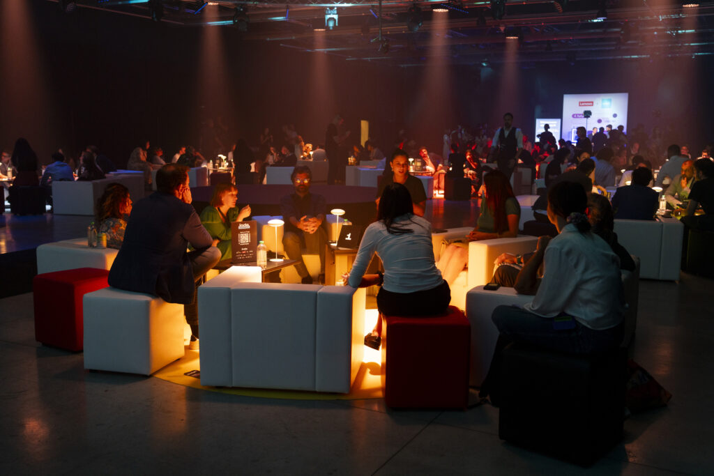 People at the event